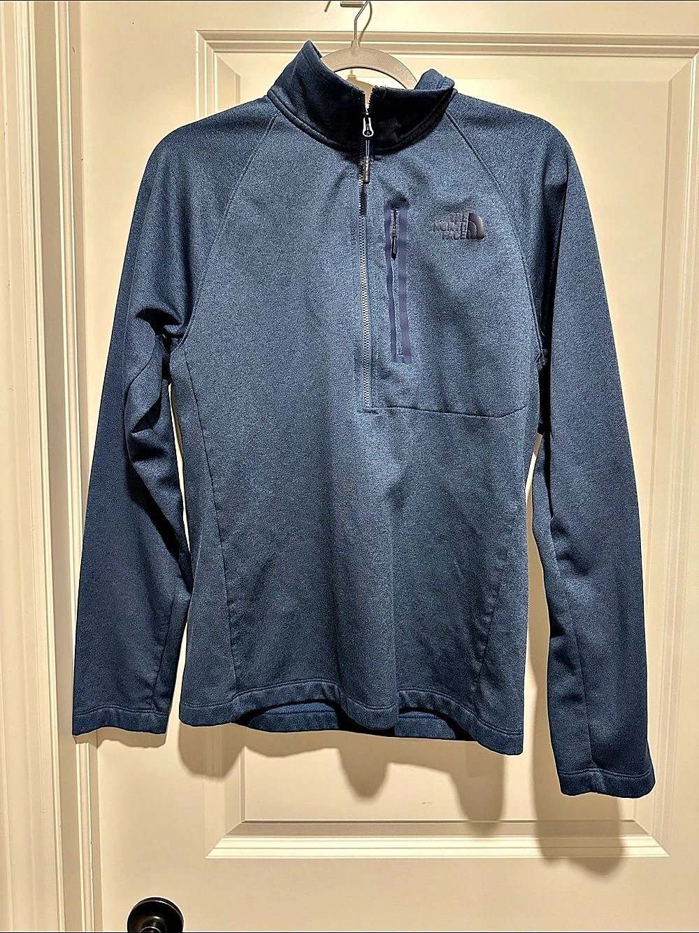 The North Face Men's  1/4-Zip Fleece Blue
